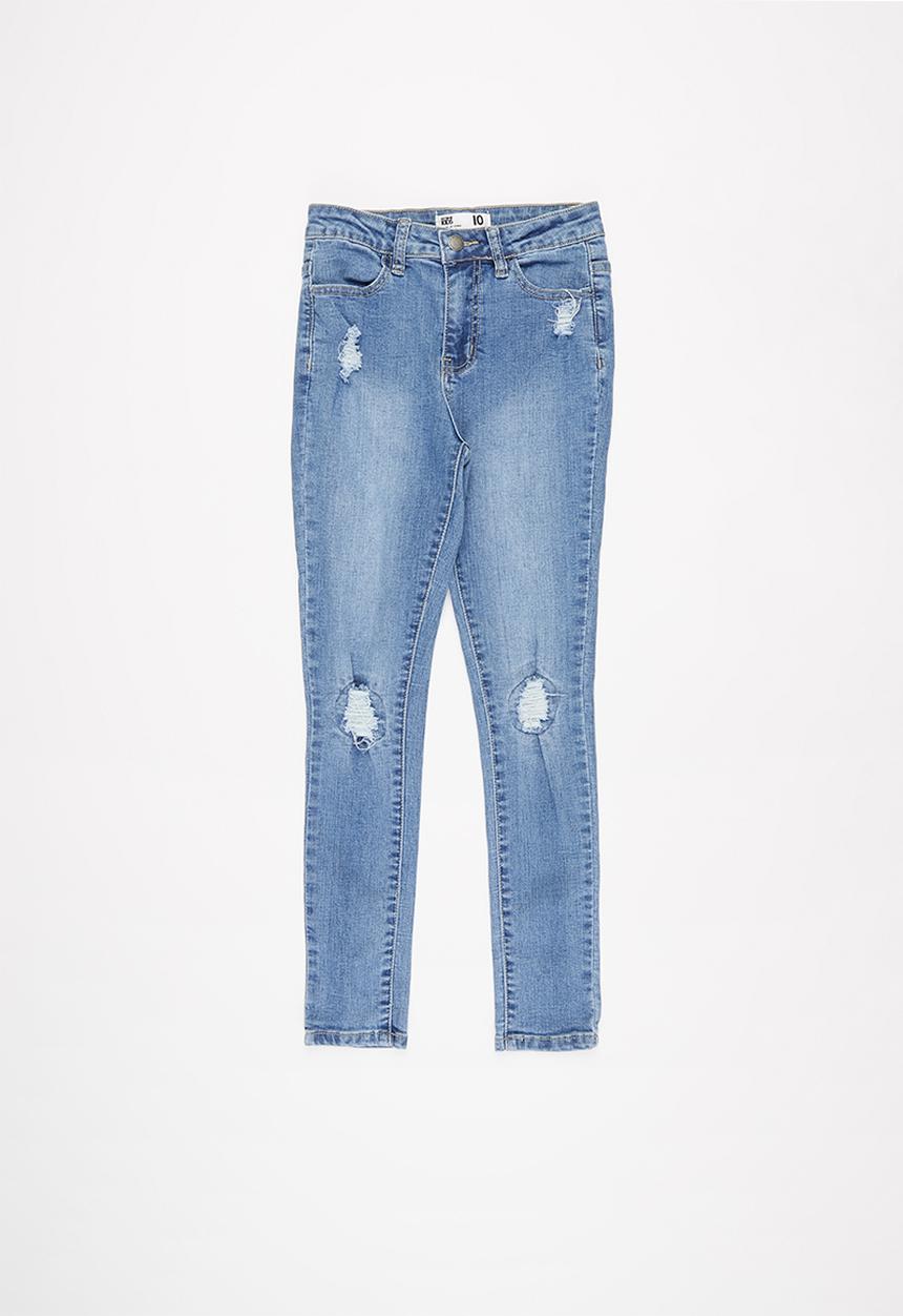 Free by Cotton On - Sally skinny jean - blue 