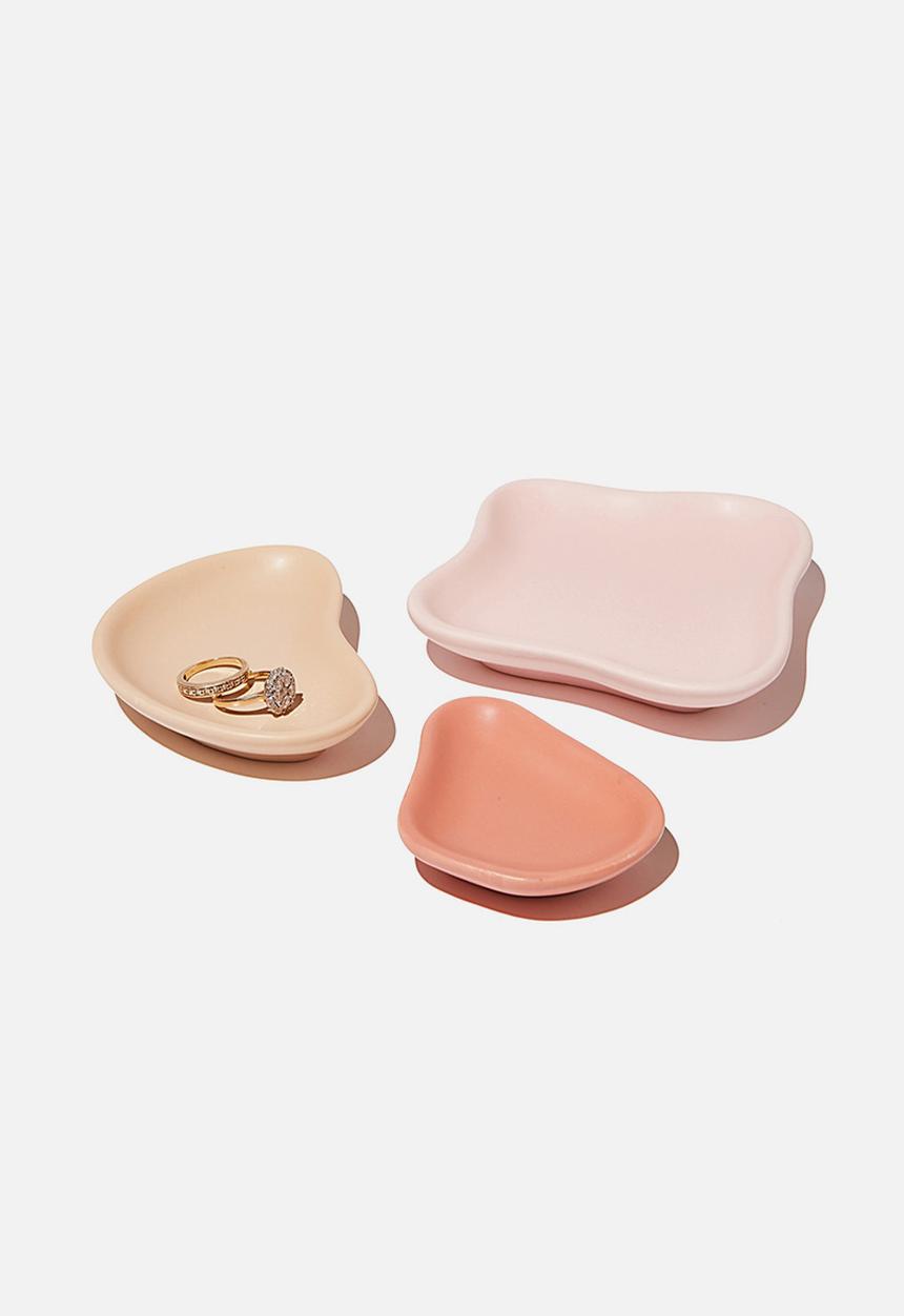 Cotton On - Nest of trinket trays - multi 