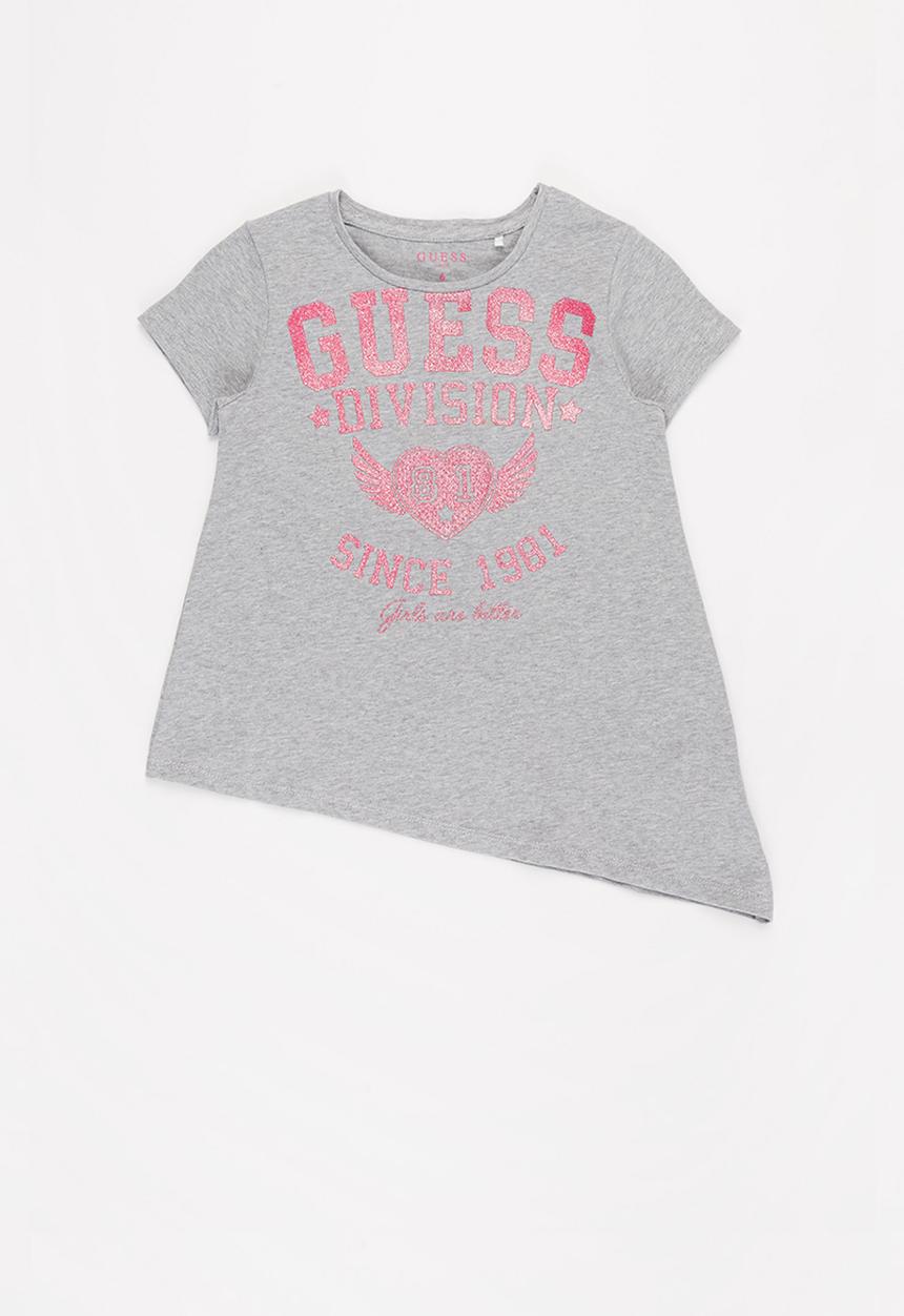 GUESS - Girls guess division tee - grey
