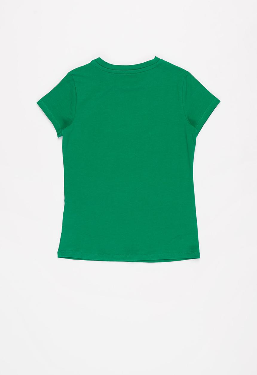 GUESS - Girls diamond logo tee - green