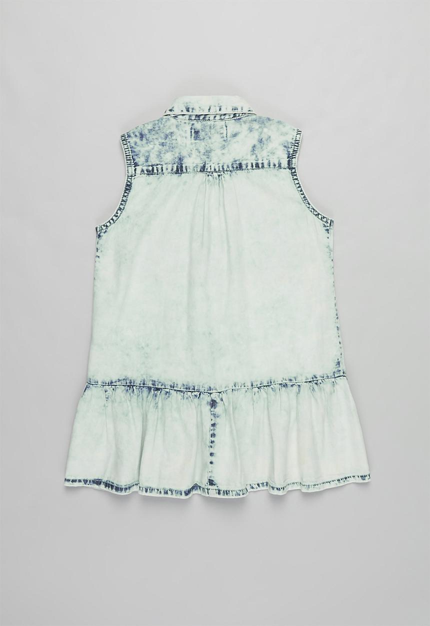 MINOTI - Denim shirt & aop legging set - multi 