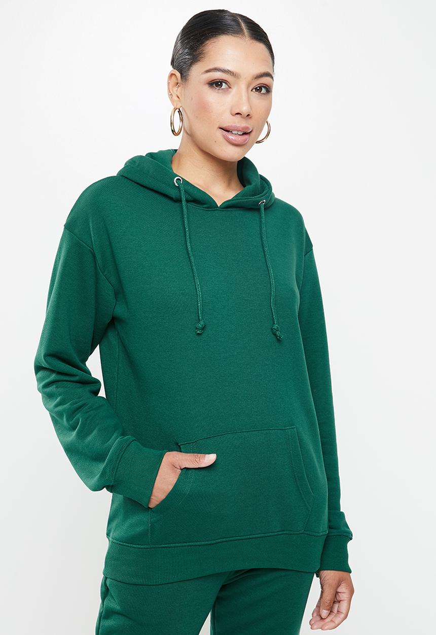 Missguided - Hoodie & jogger co ord set - green