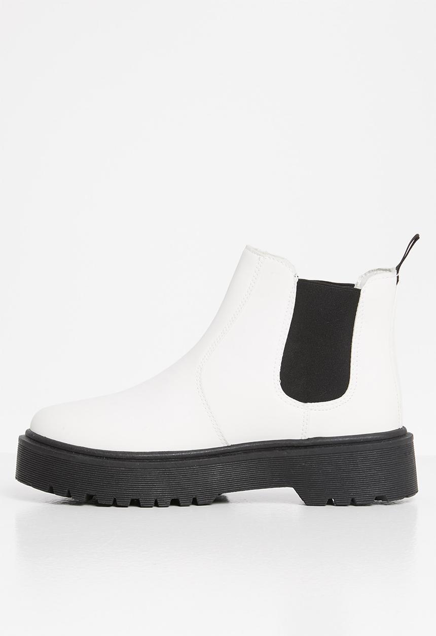 Superbalist - Leah chelsea boot - white