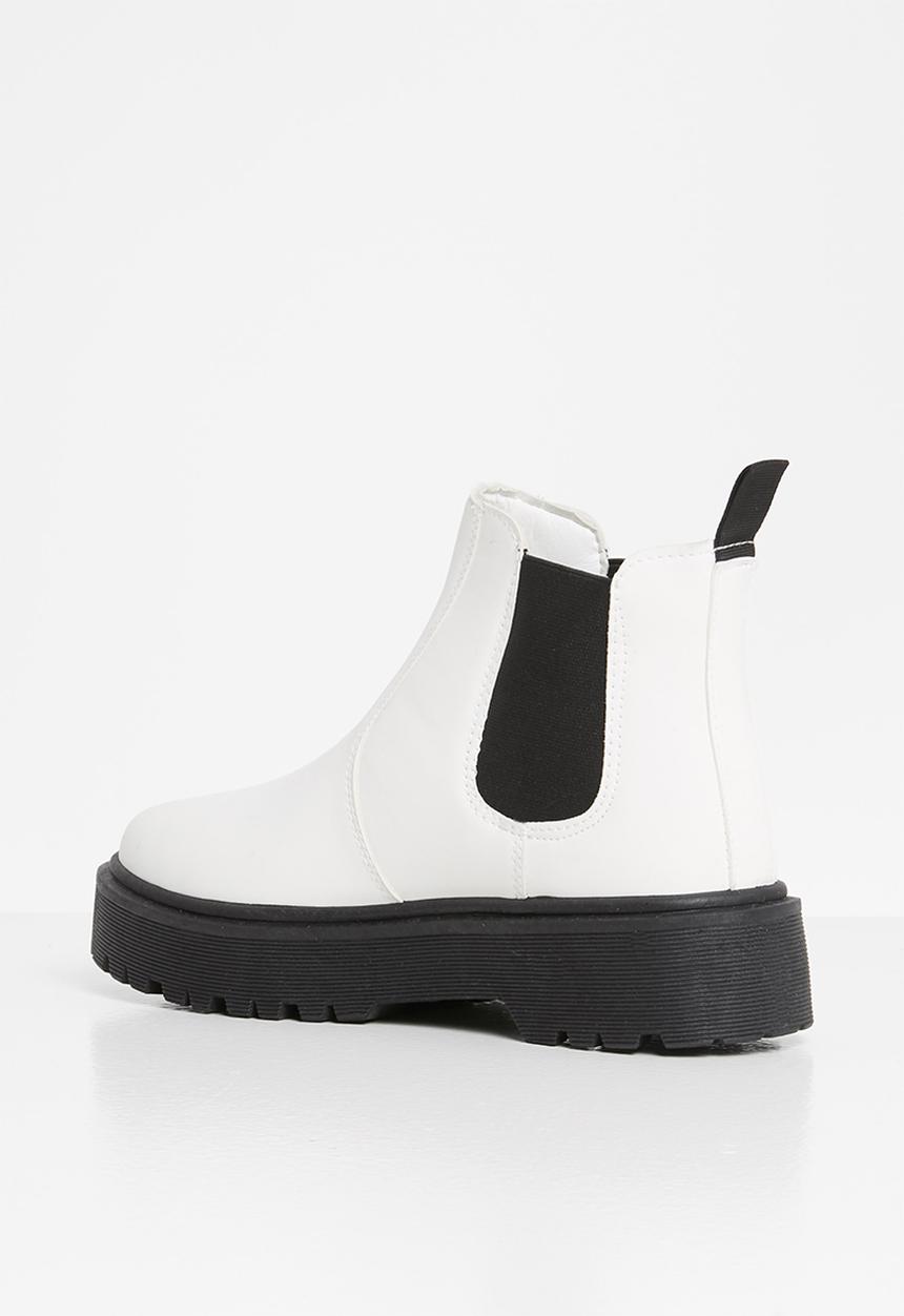 Superbalist - Leah chelsea boot - white