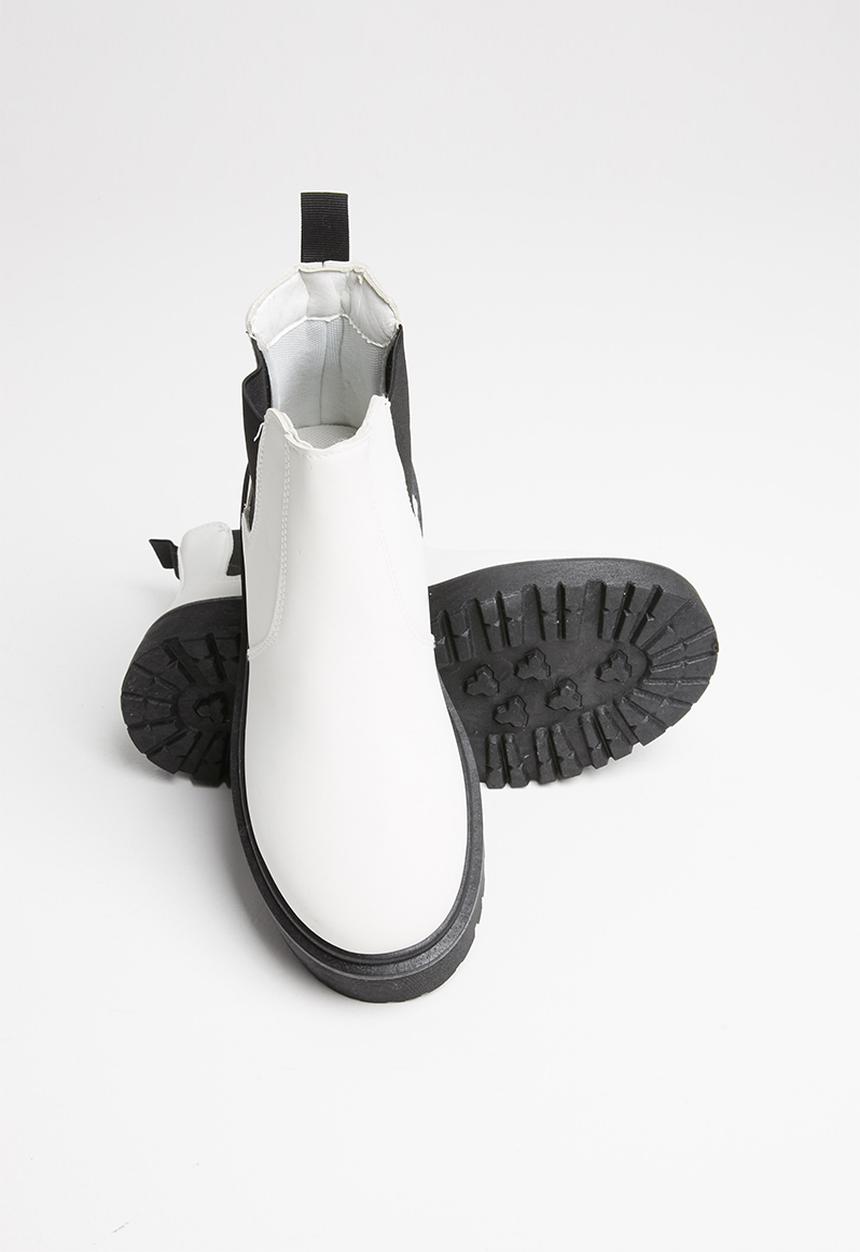 Superbalist - Leah chelsea boot - white