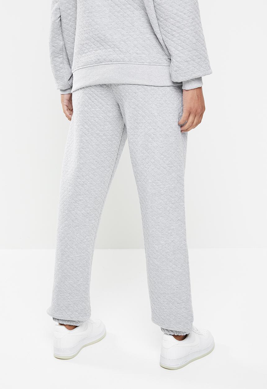 Missguided - Quilted jogger - grey