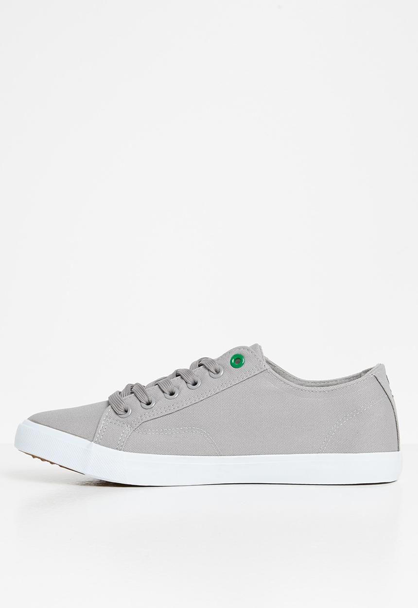 Superbalist - Jake lace-up sneaker - grey & white