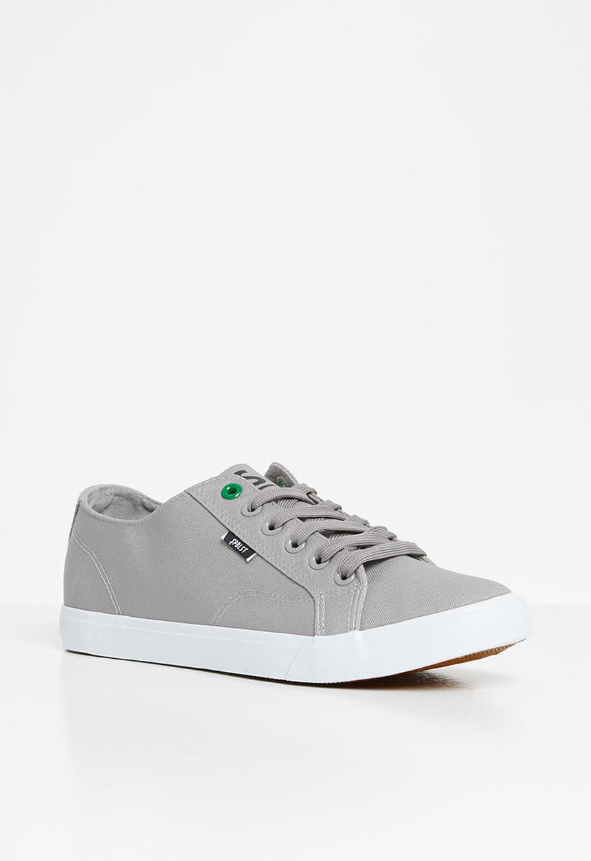 Superbalist - Jake lace-up sneaker - grey & white