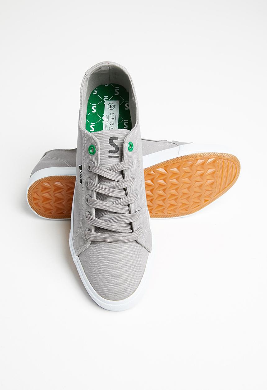 Superbalist - Jake lace-up sneaker - grey & white