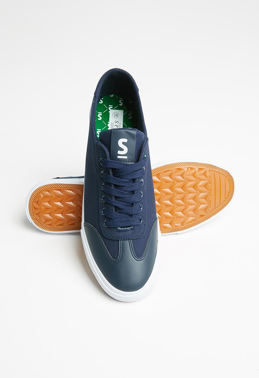 Superbalist - Adam lace-up sneaker - navy & white