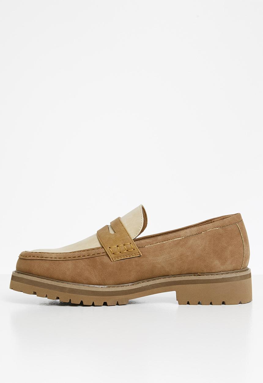Jonathan D - J penny moc - brown & beige 
