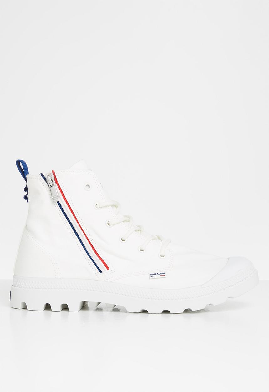 Palladium - Pampa french outzip - star white