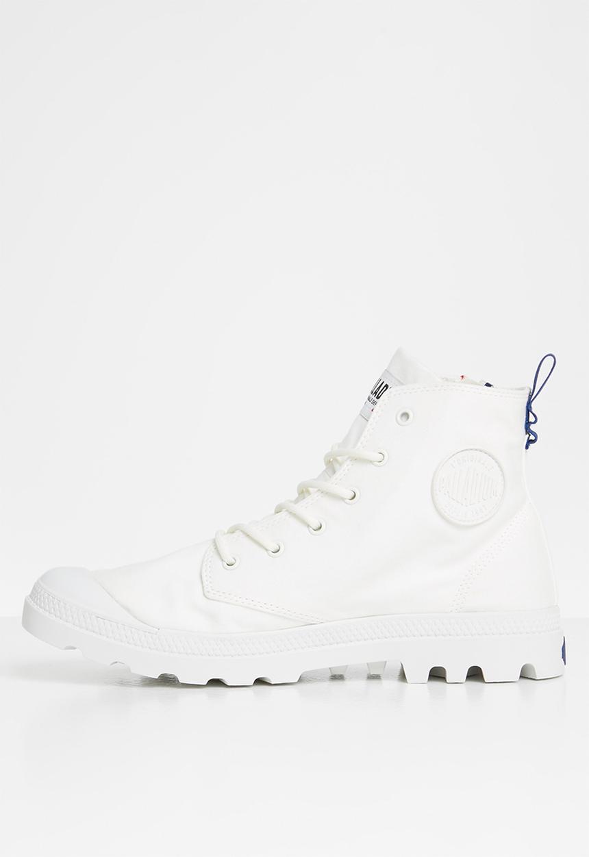 Palladium - Pampa french outzip - star white