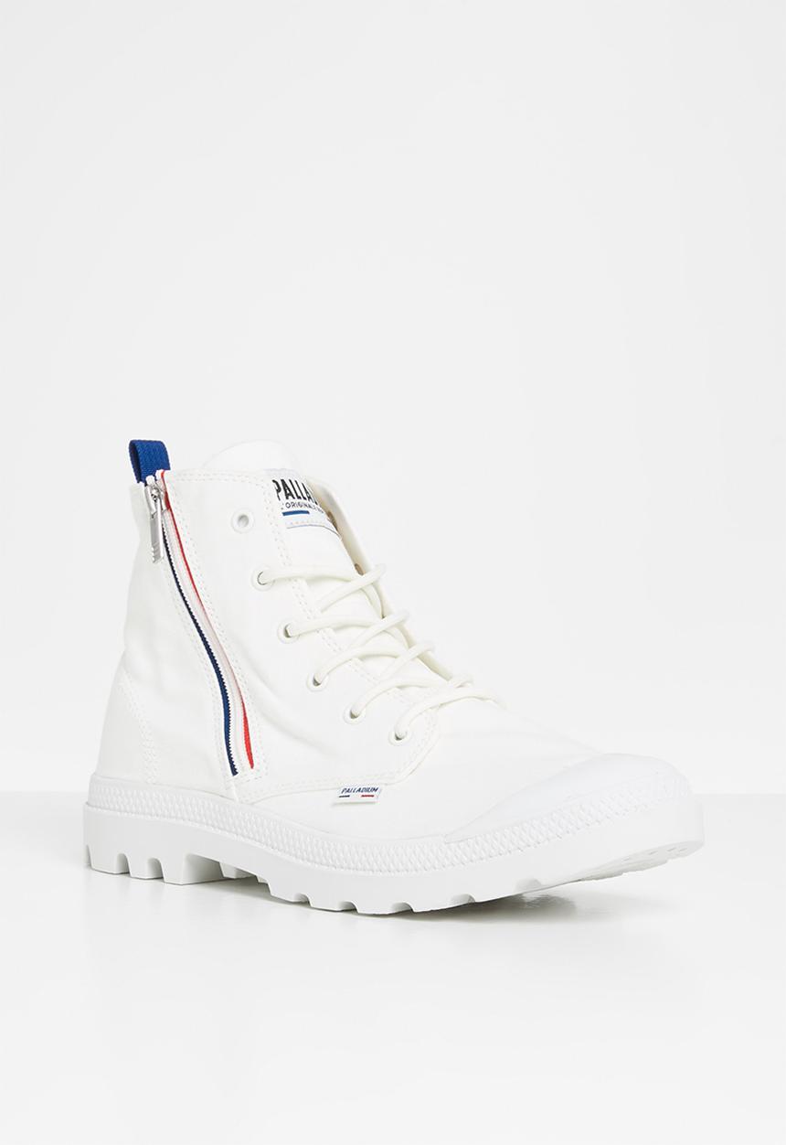 Palladium - Pampa french outzip - star white
