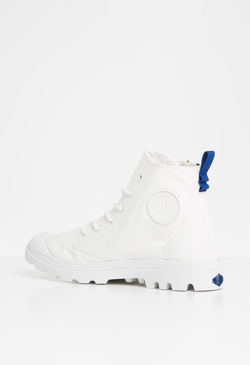 Palladium - Pampa french outzip - star white