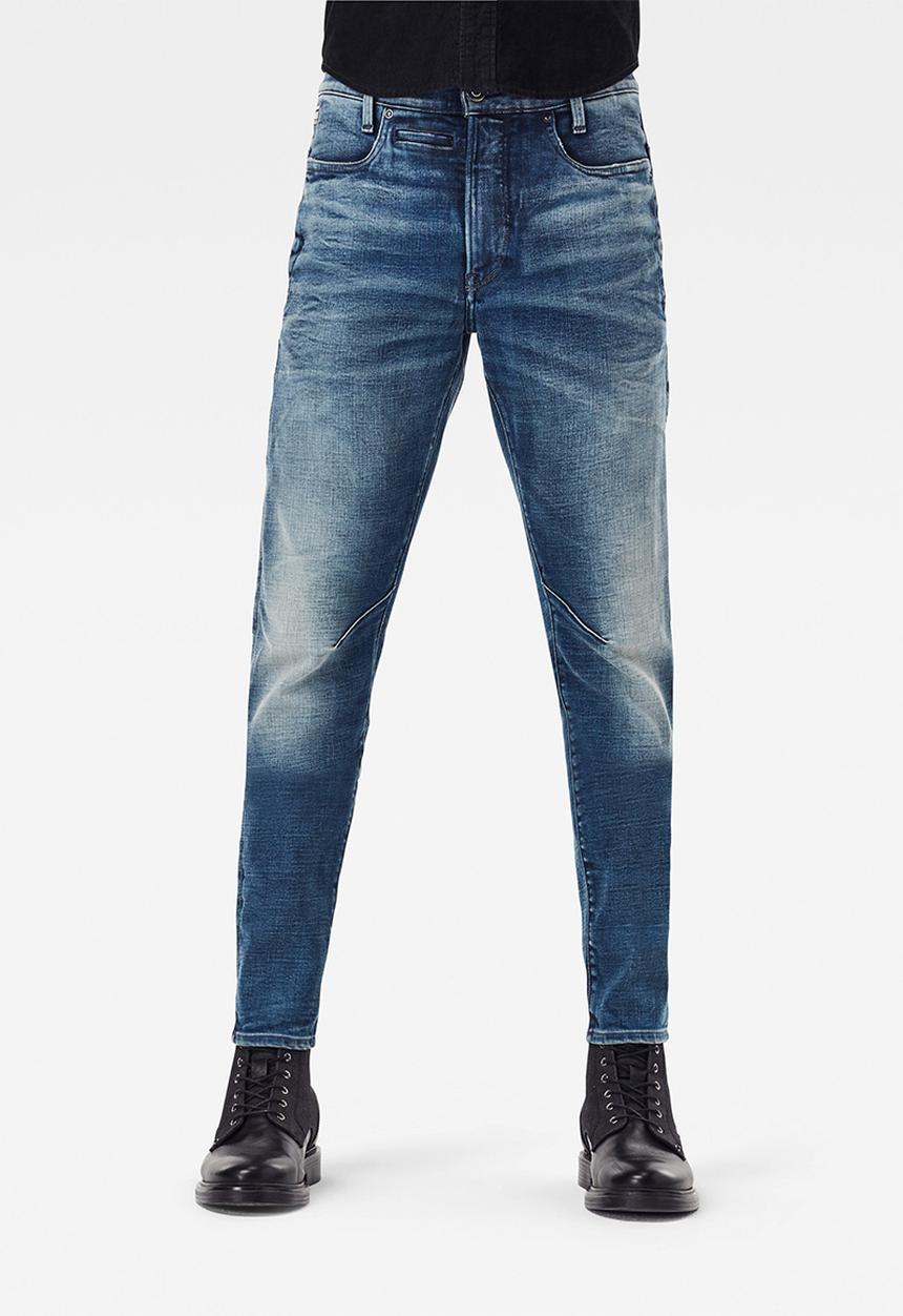 G-STAR - D-staq 3d slim heavy elto pure superstretch jeans - faded clear sky
