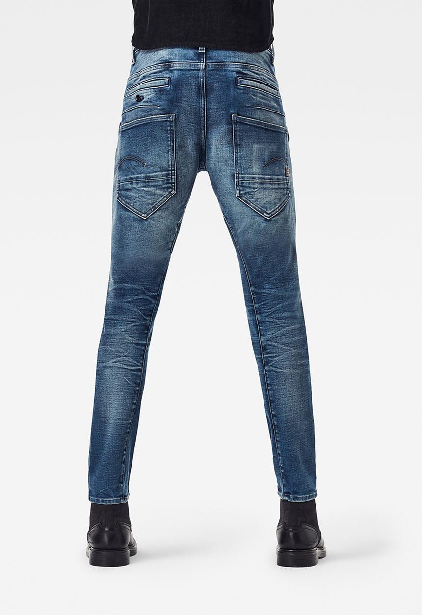 G-STAR - D-staq 3d slim heavy elto pure superstretch jeans - faded clear sky