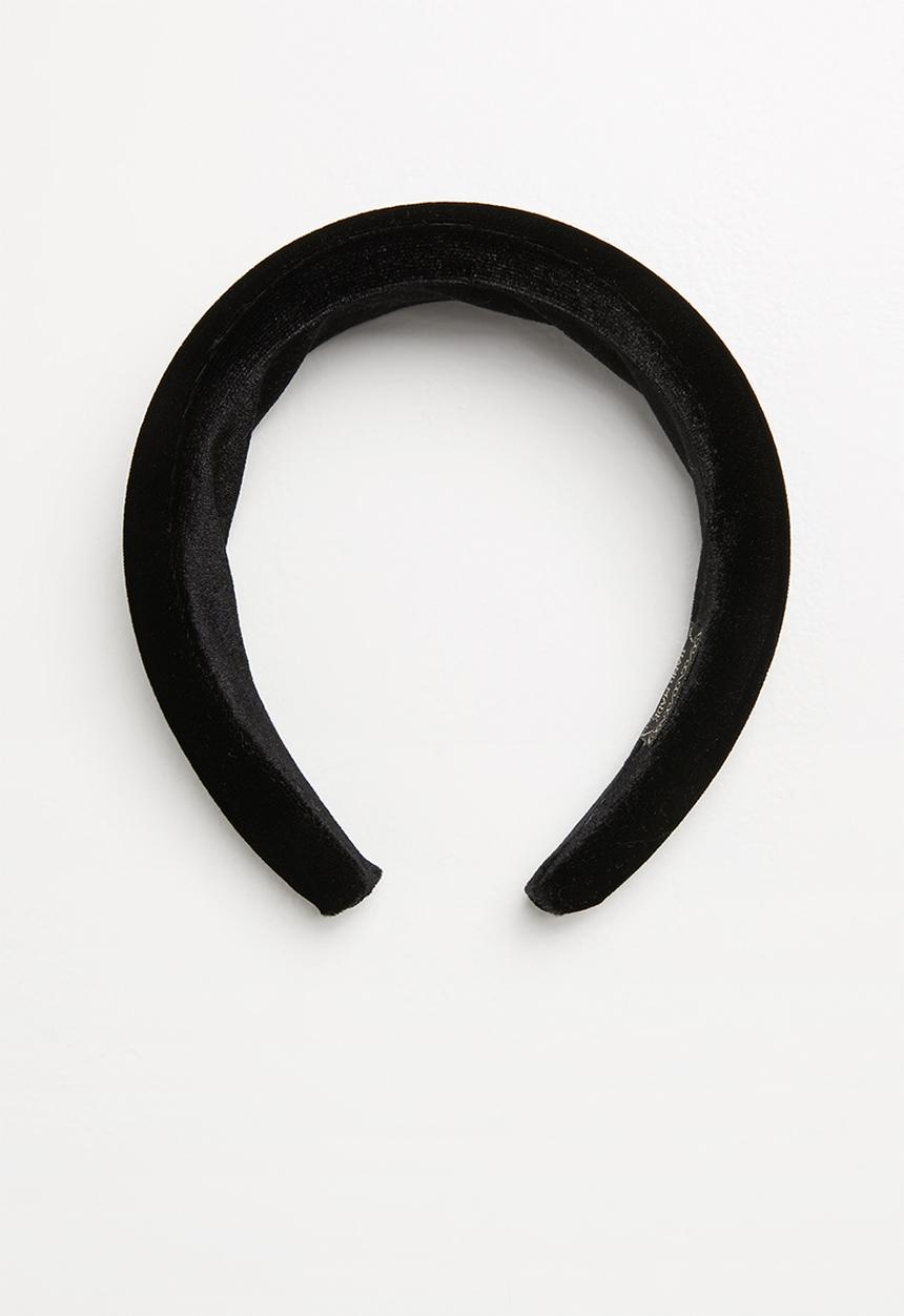 Superbalist - Velvet aliceband - black