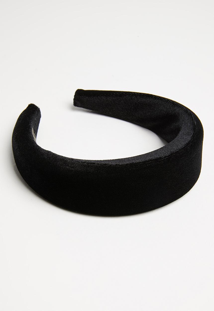 Superbalist - Velvet aliceband - black