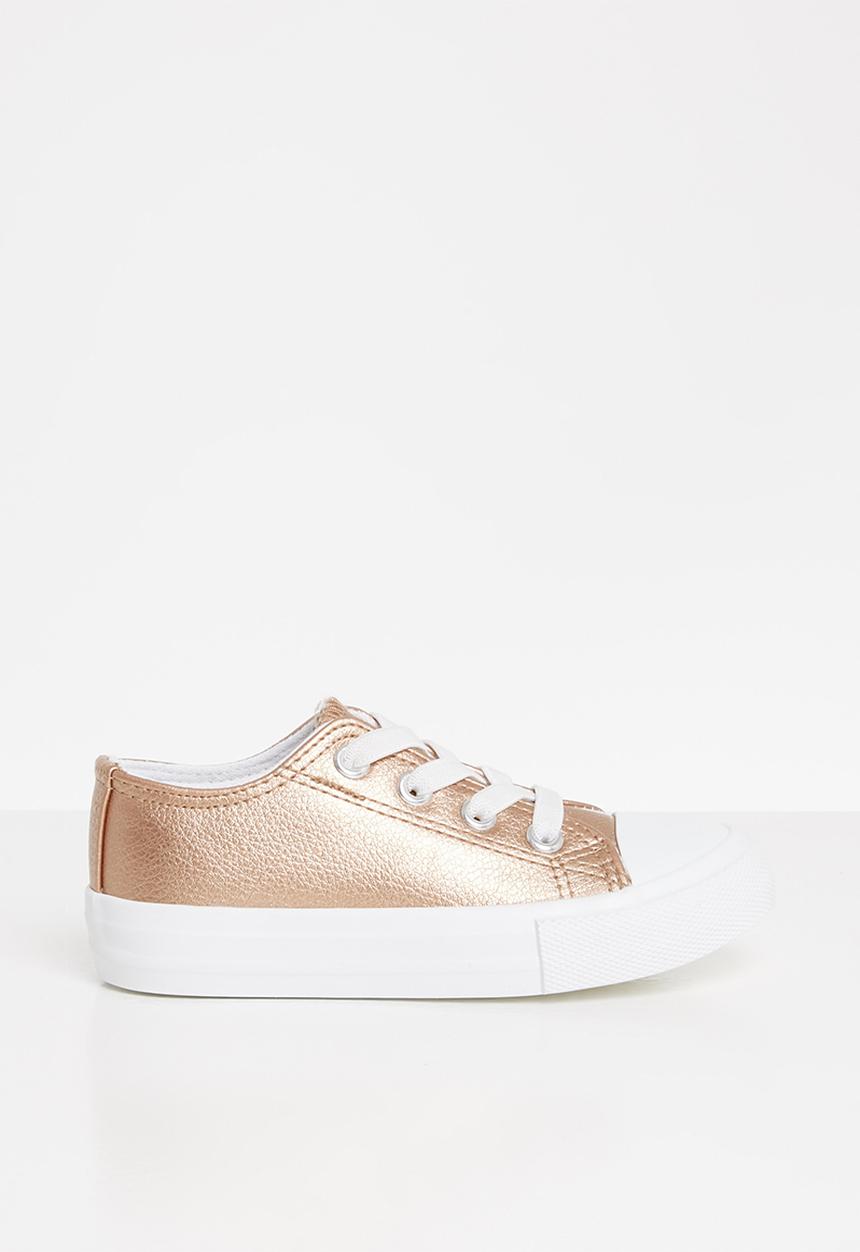 Cotton On - Classic trainer lace up - rose gold