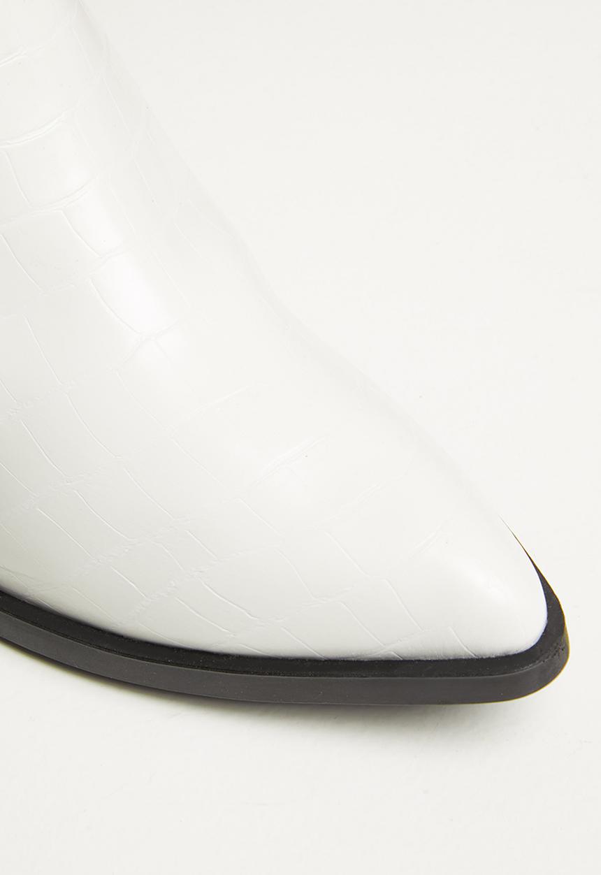 Steve Madden - Audience ankle boot - white