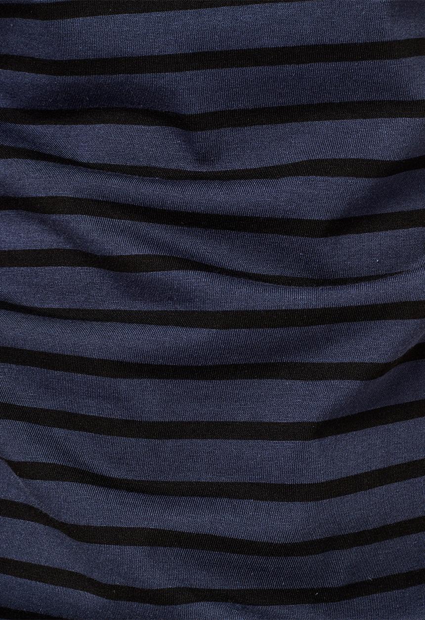 G-STAR - Korpaz stripe gr slim r short sleeve tee- sartho blue/dk black stripe