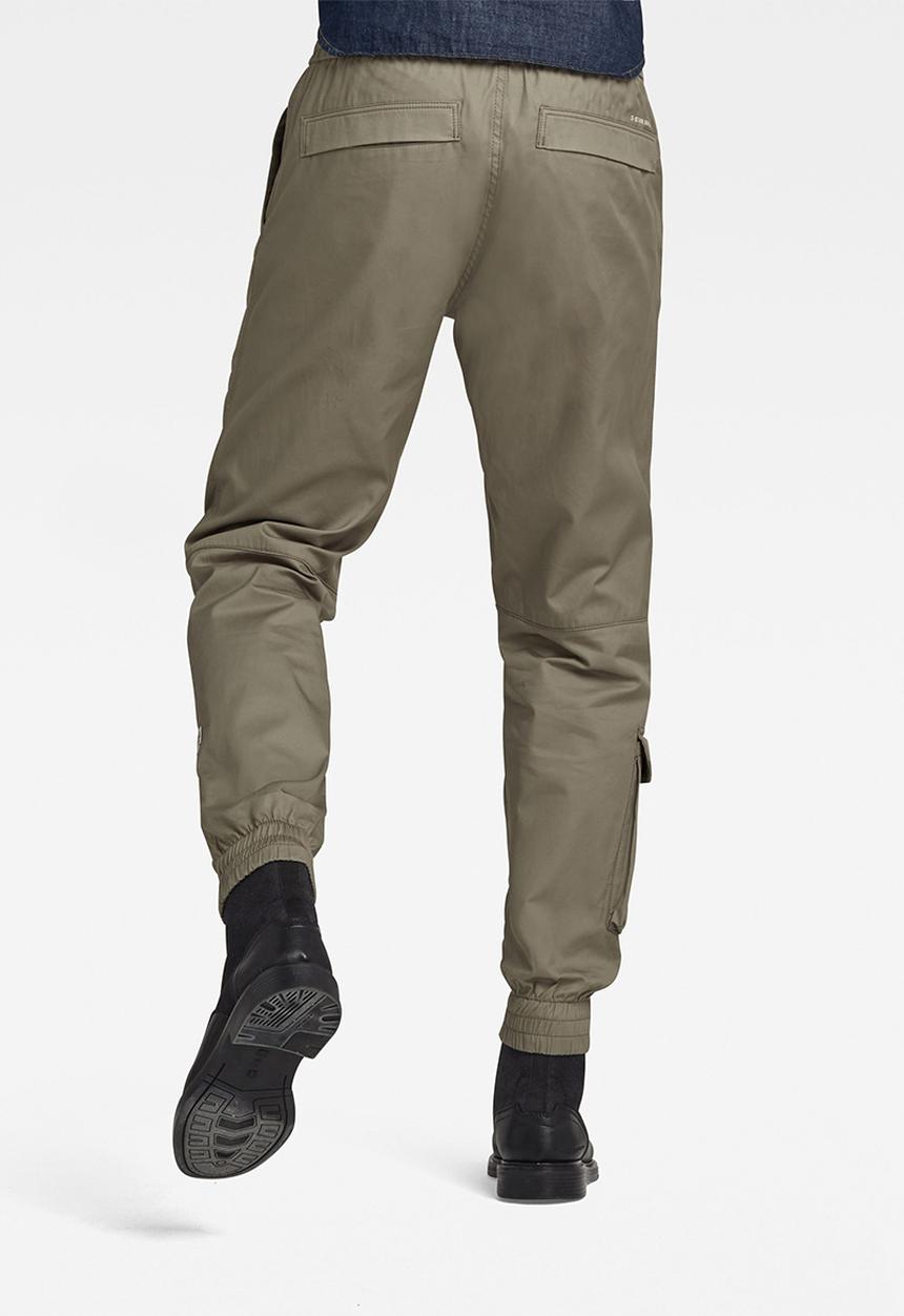 G-STAR - Chino relaxed cuffed trainer roozon twill ii pants - shamrock