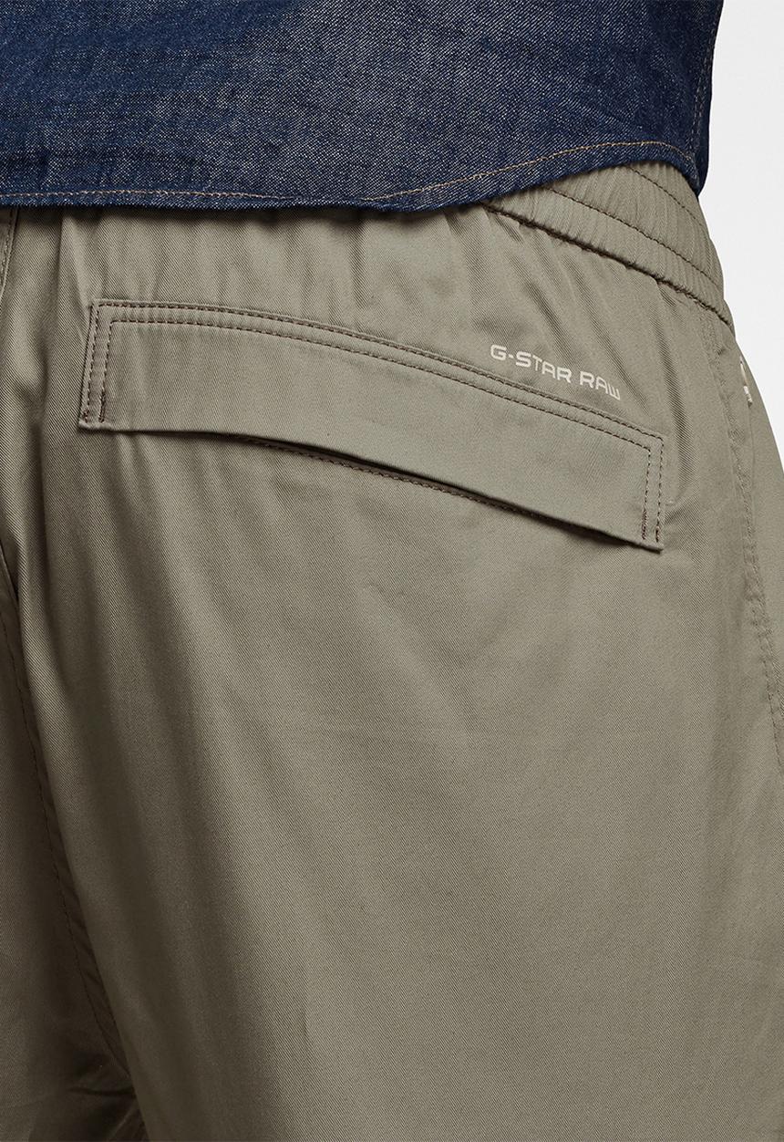 G-STAR - Chino relaxed cuffed trainer roozon twill ii pants - shamrock