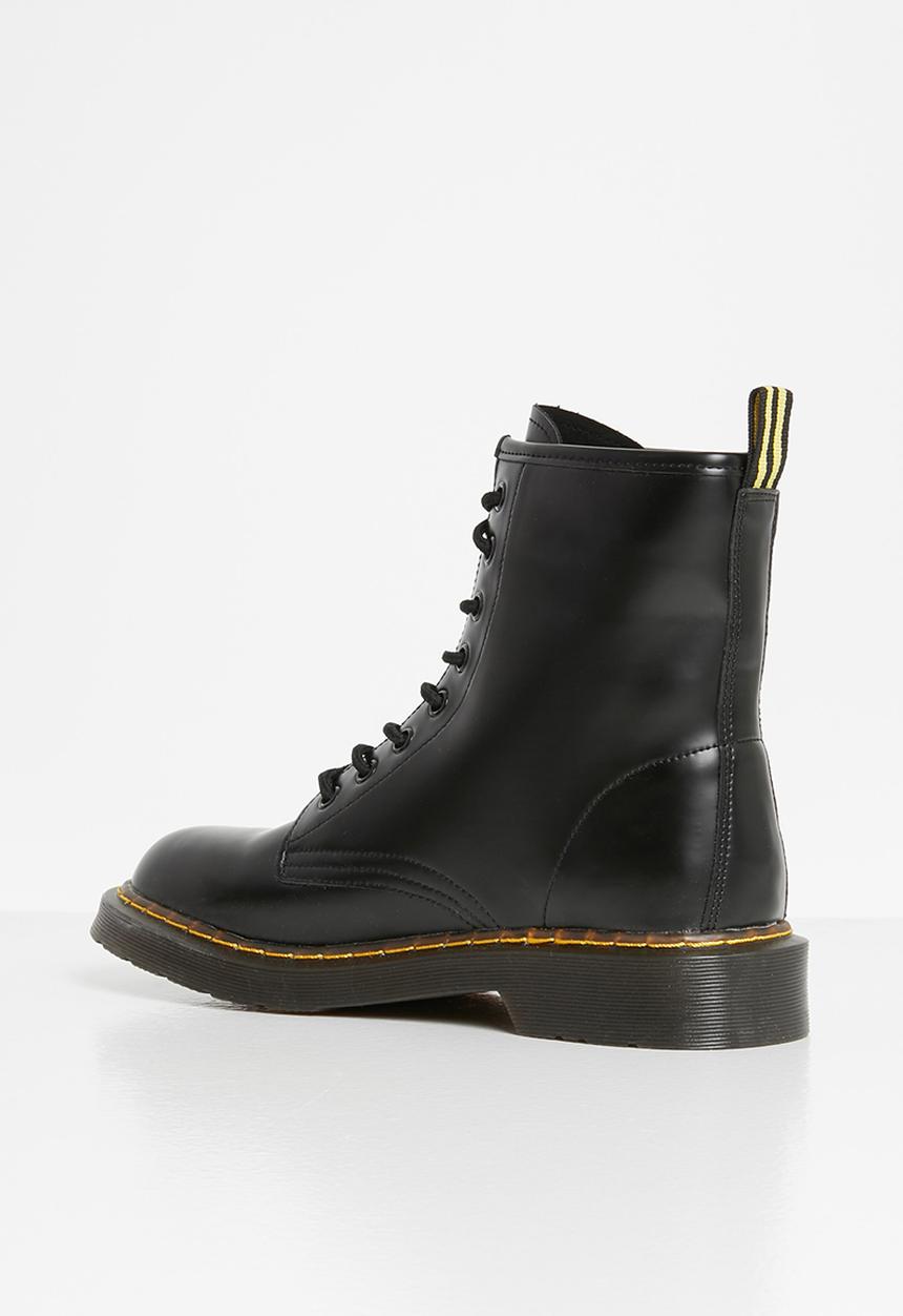 Plum - Lavigne combat boot - black