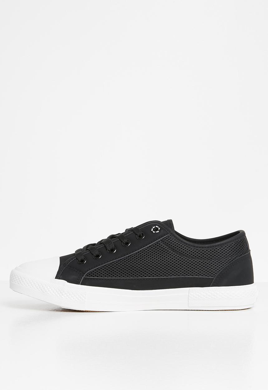 Aca Joe - Vulcanised low sneaker - black