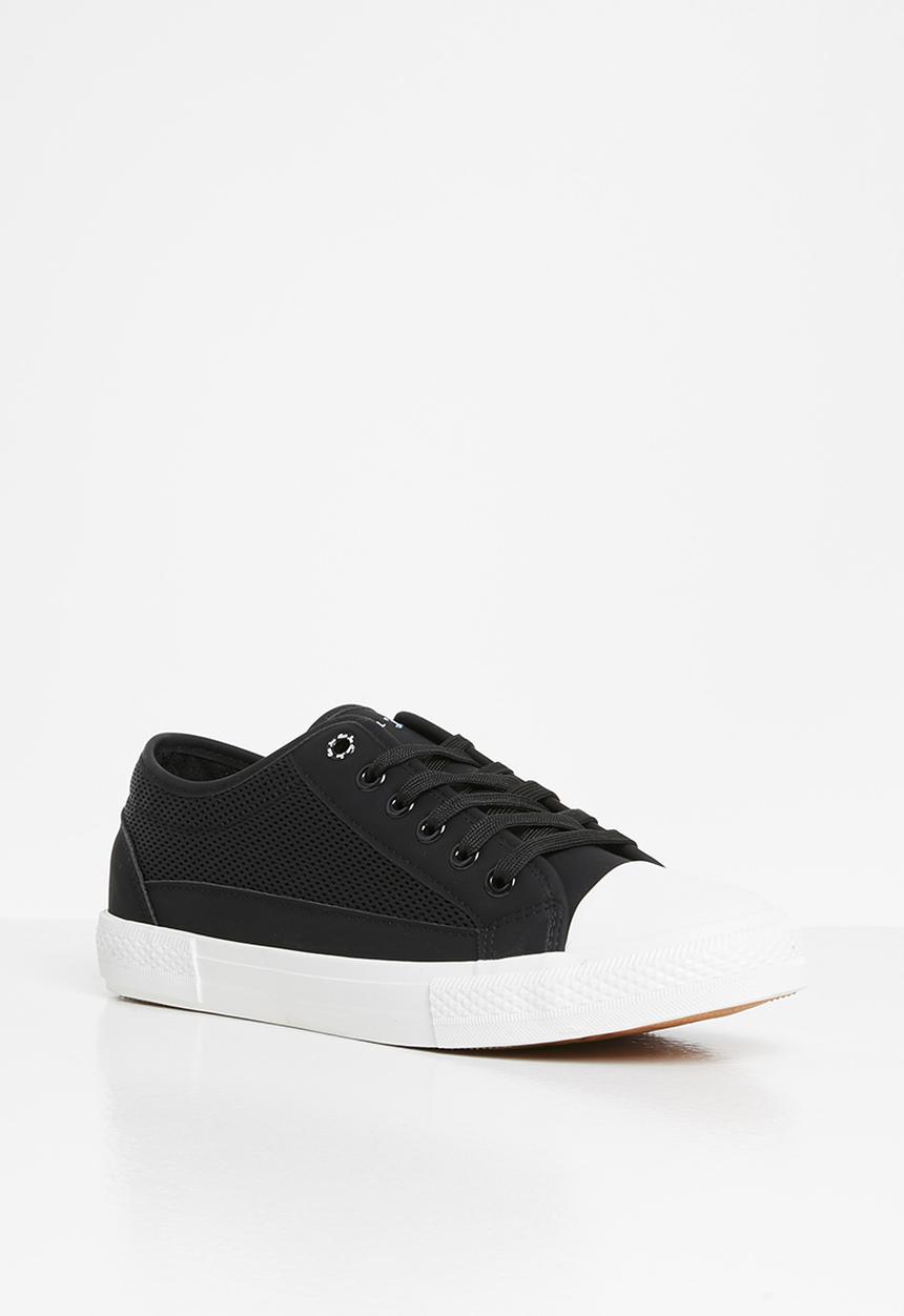 Aca Joe - Vulcanised low sneaker - black