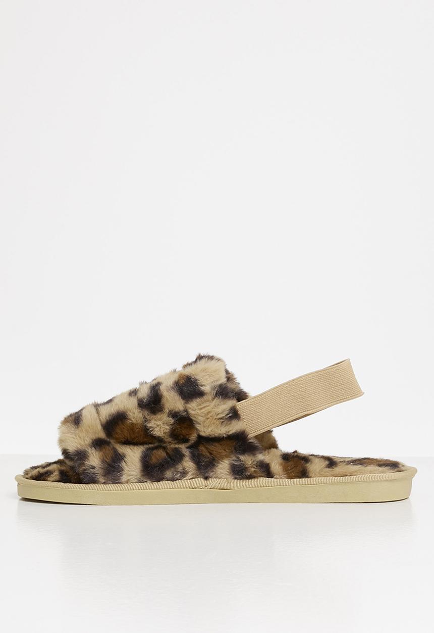 STYLE REPUBLIC - Dreamer slippers - brown & black 