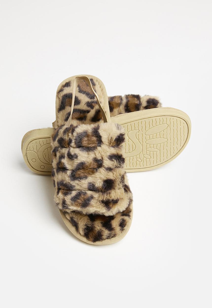 STYLE REPUBLIC - Dreamer slippers - brown & black 