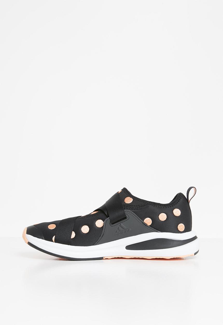 adidas Originals - Fortarun x polkadot k - core black/glow pink/ftwr white