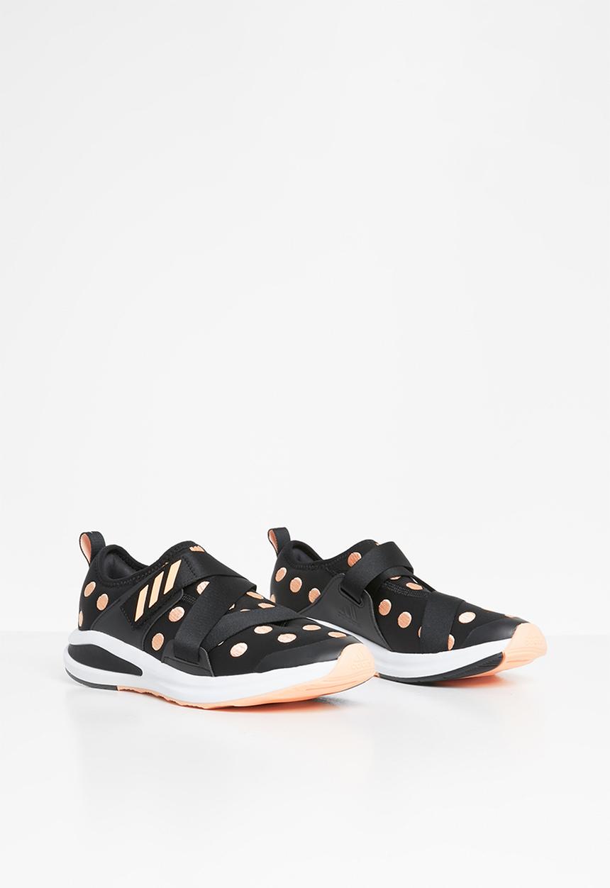 adidas Originals - Fortarun x polkadot k - core black/glow pink/ftwr white