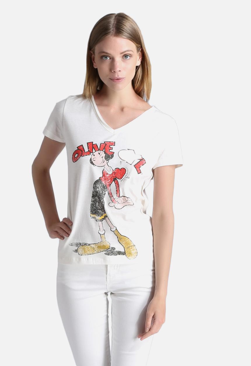 Vero Moda - Popeye Olive Tee