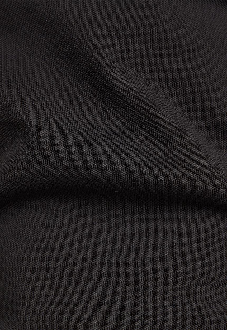 G-STAR - Baseball collar graphic short sleeve slim polo - dk black