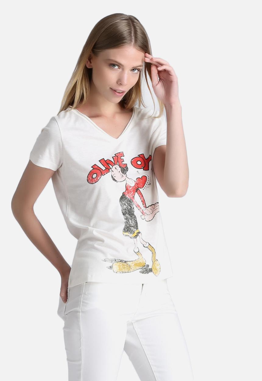 Vero Moda - Popeye Olive Tee