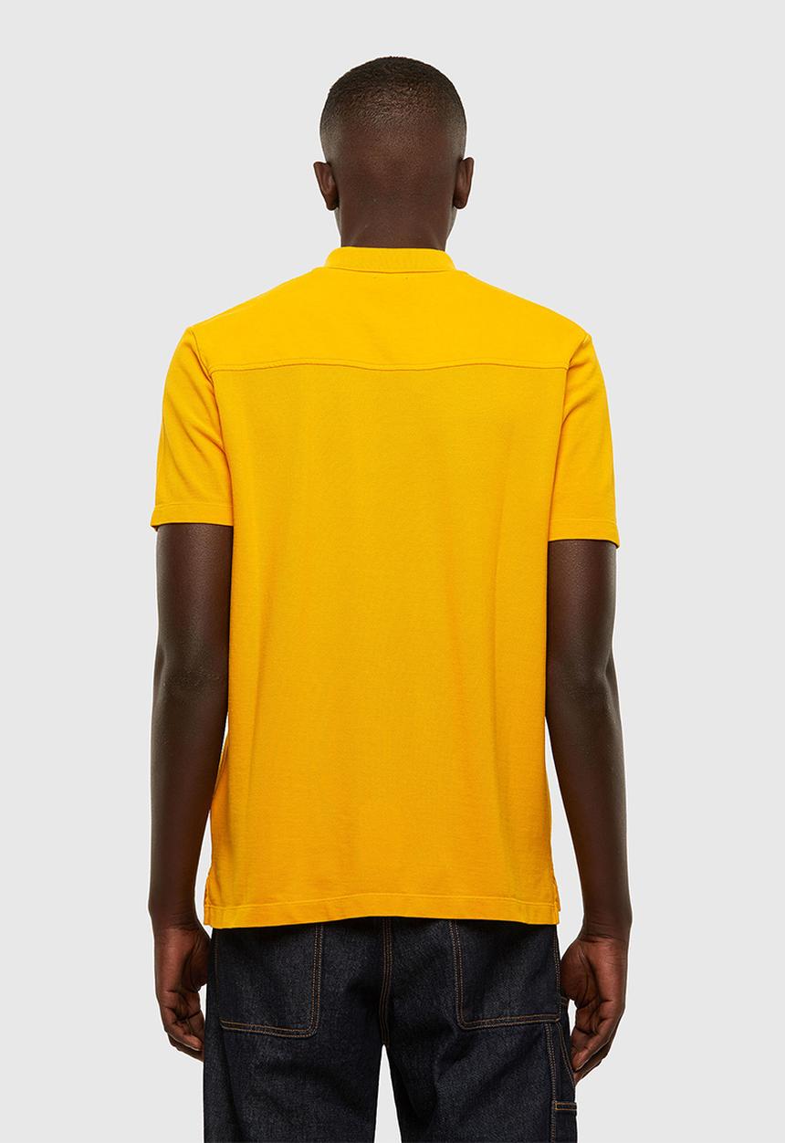 Diesel  - T-polo-worky polo shirt - yellow