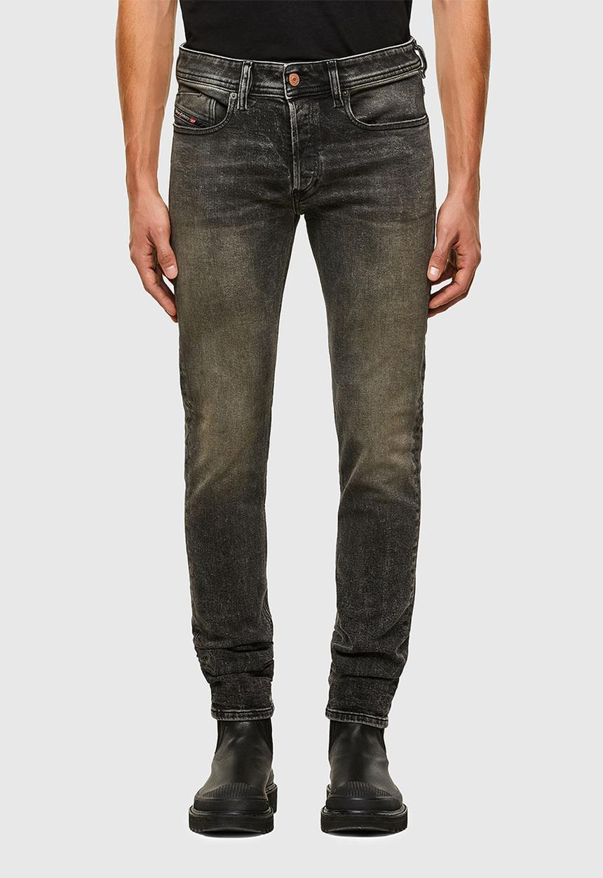 Diesel  - Sleenker-x l.32 trousers - dark grey 