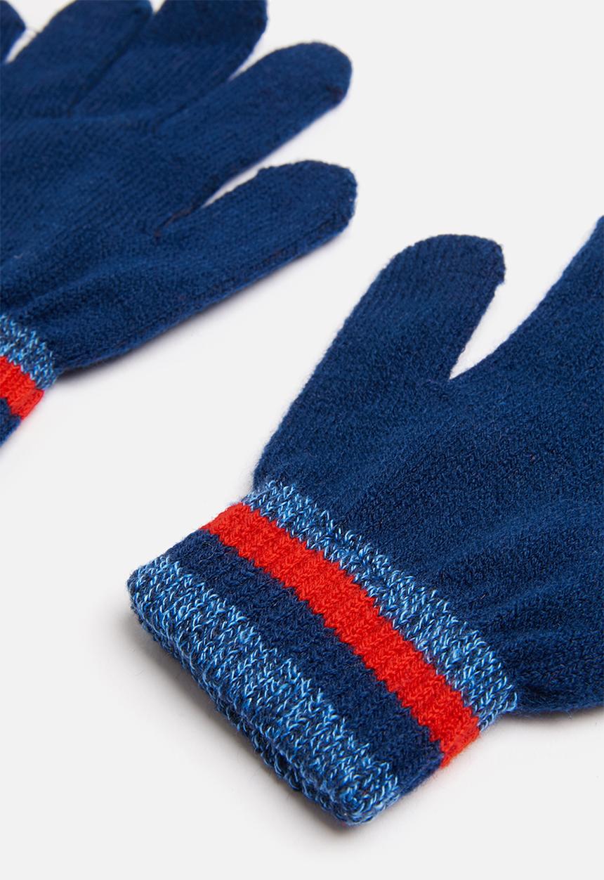 Character Group - Spider-man beanie and glove - blue & red 