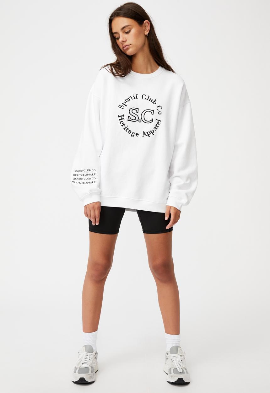 Factorie - Os graphic crew -  white