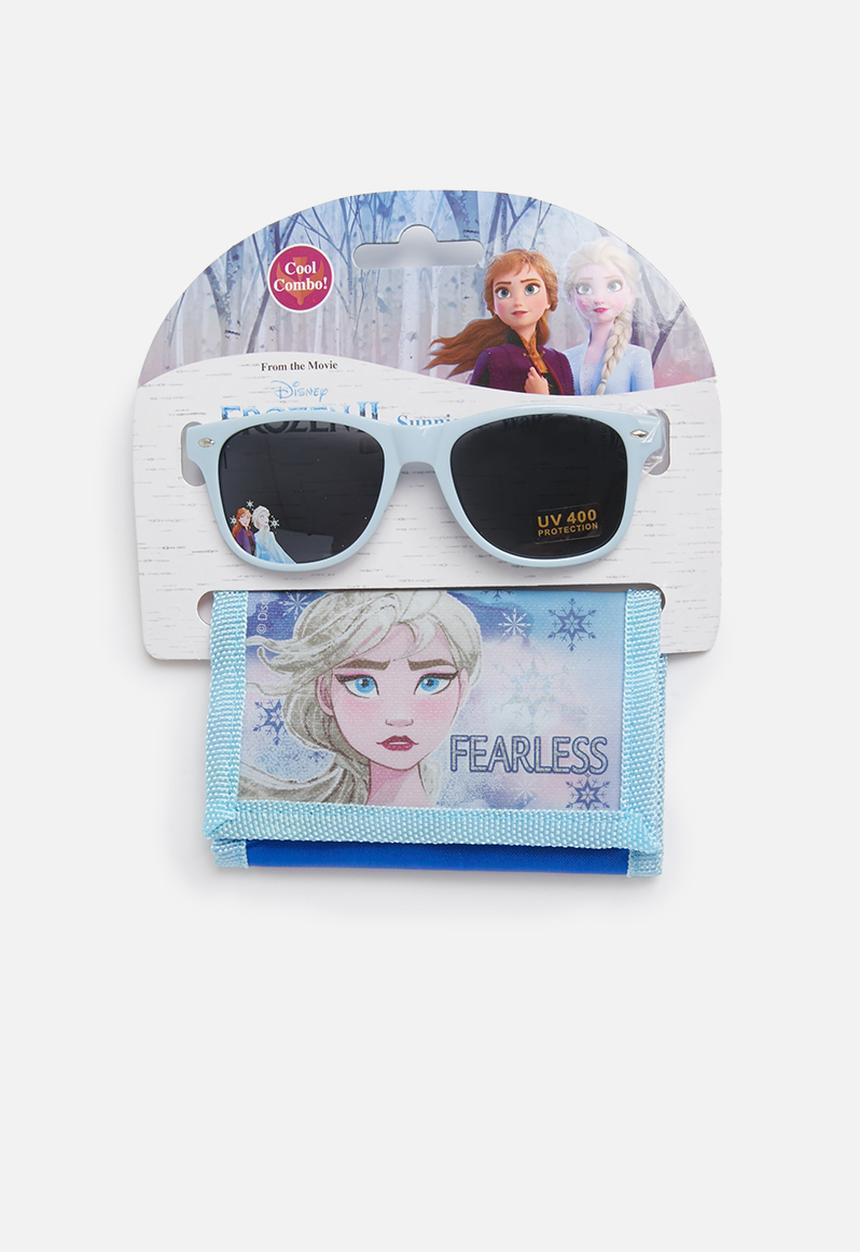 Character Group - Wallet and sunnies frozen - blue