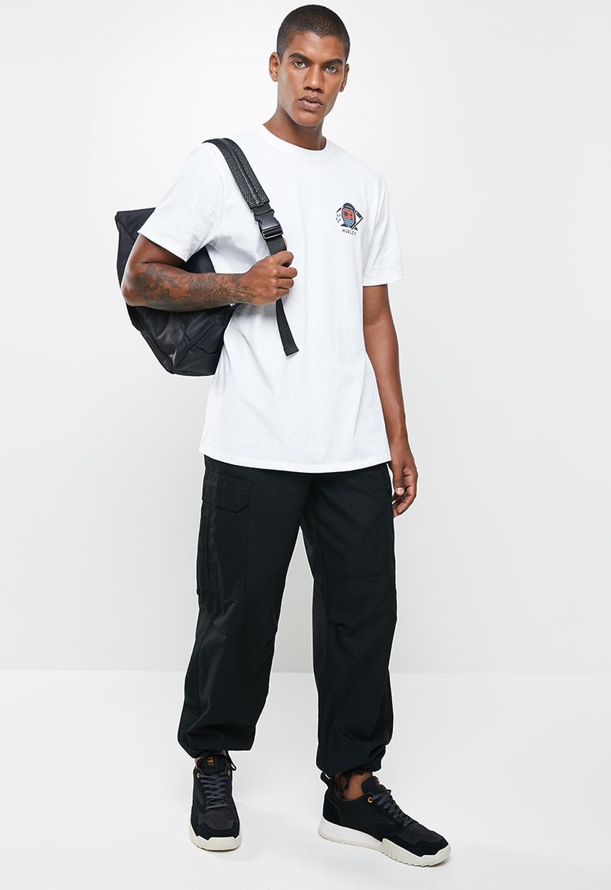 Hurley - Cre rest in paradise short sleeve - white