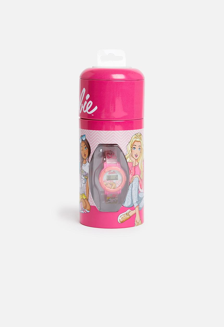 Character Group - Watch tin set barbie - pink