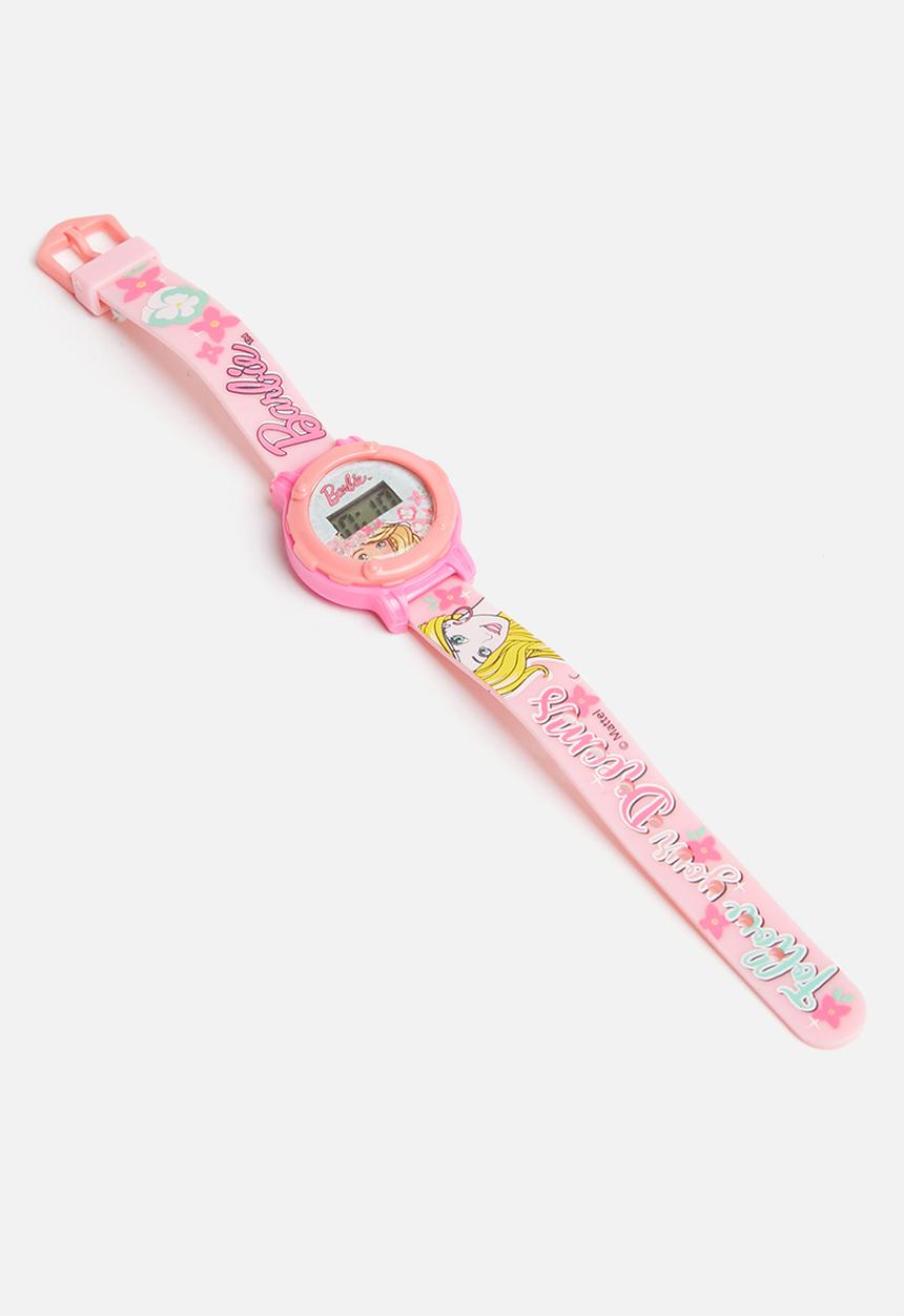 Character Group - Watch tin set barbie - pink