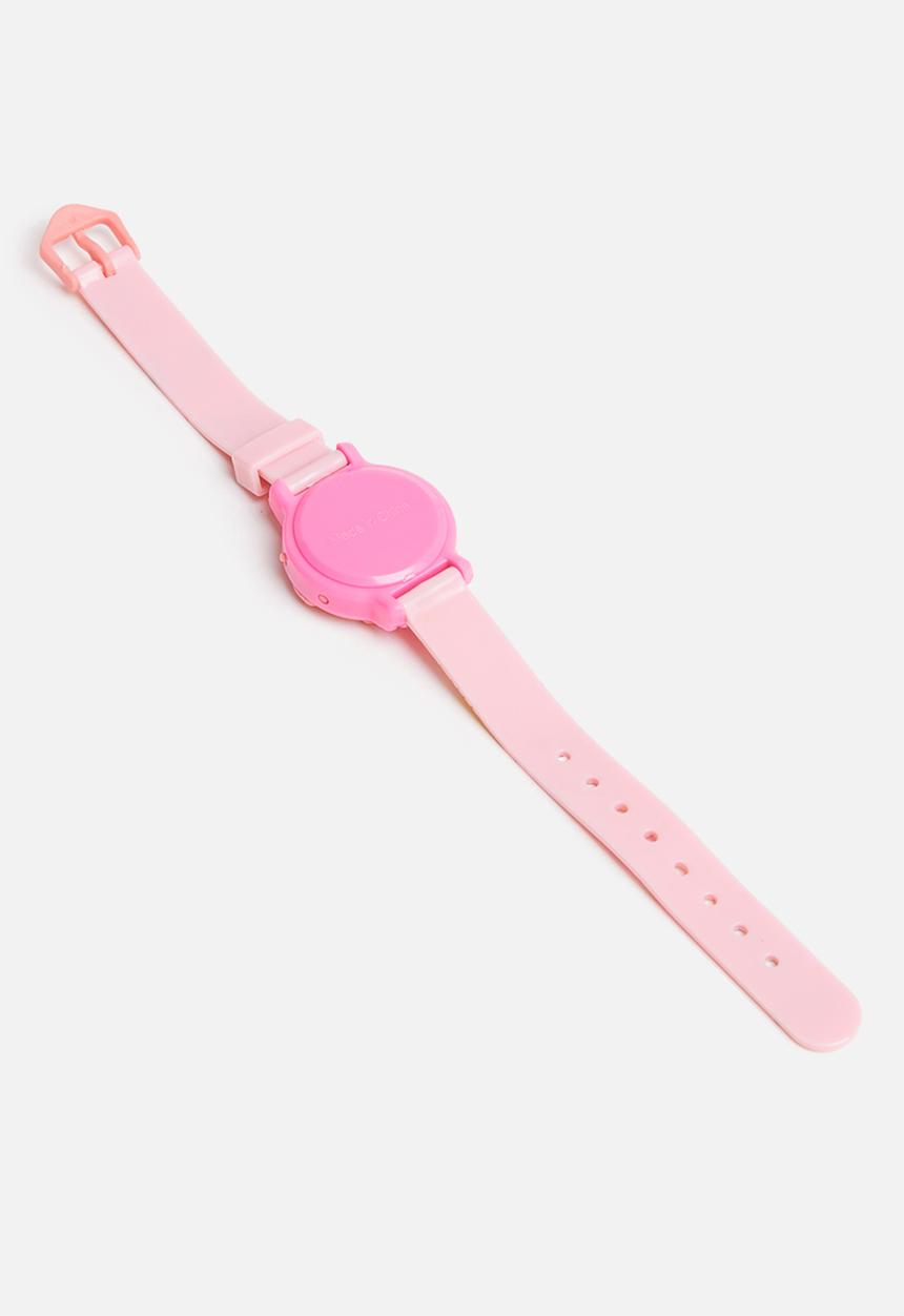 Character Group - Watch tin set barbie - pink