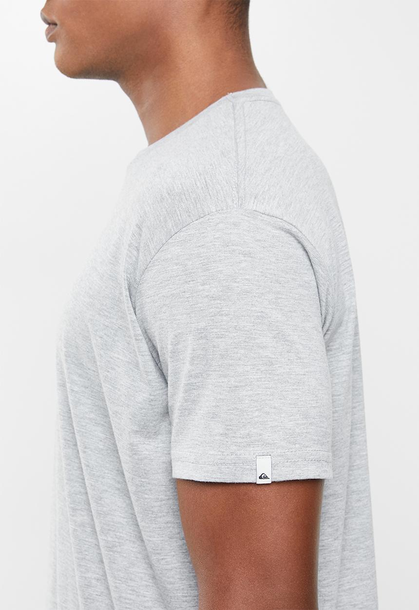 Quiksilver - Comp logo short sleeve - grey