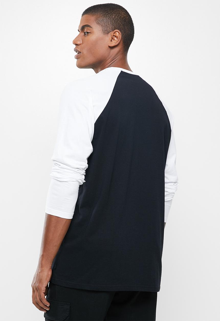 Quiksilver - Lash out long sleeve - black & white