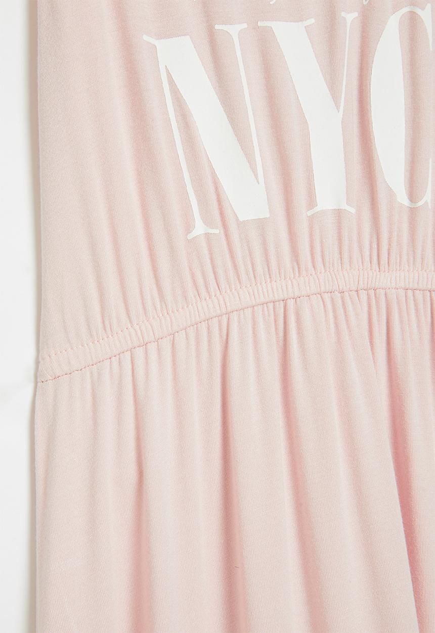 Rebel Republic - Girls maxi dress - light pink